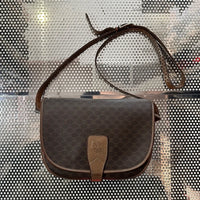 CELINE 90s ヴィンテージ マカダム柄 ショルダーバッグ ブラウン モノグラム オールドセリーヌ | UN/ARCHIVE