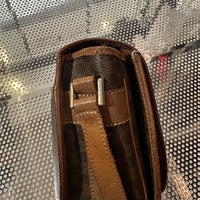 CELINE 90s ヴィンテージ マカダム柄 ショルダーバッグ ブラウン モノグラム オールドセリーヌ | UN/ARCHIVE
