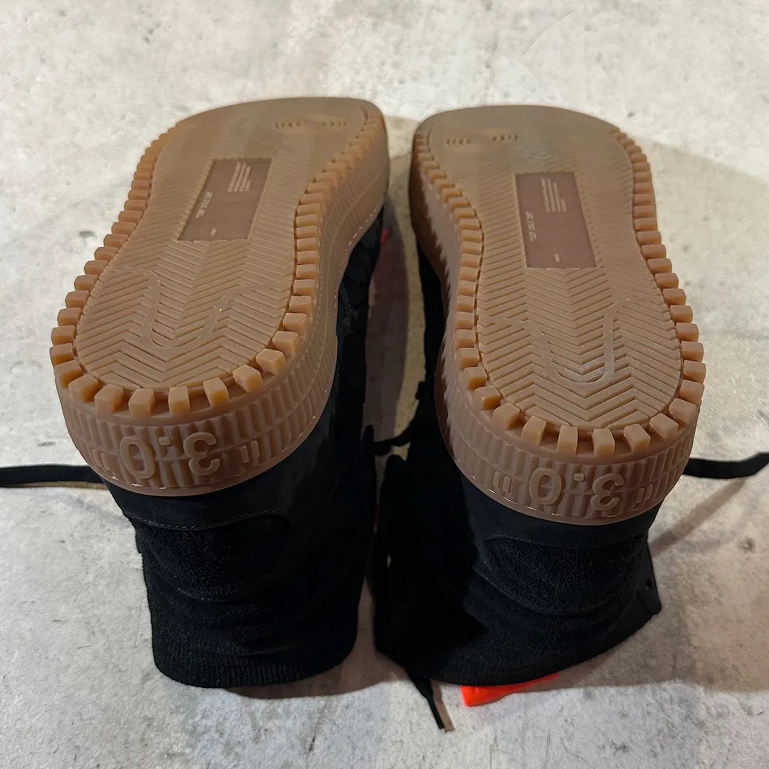 OFF-WHITE Cup Sole 3.0 High-Top Sneaker "Black/Gum" (EU44 / S Rank)