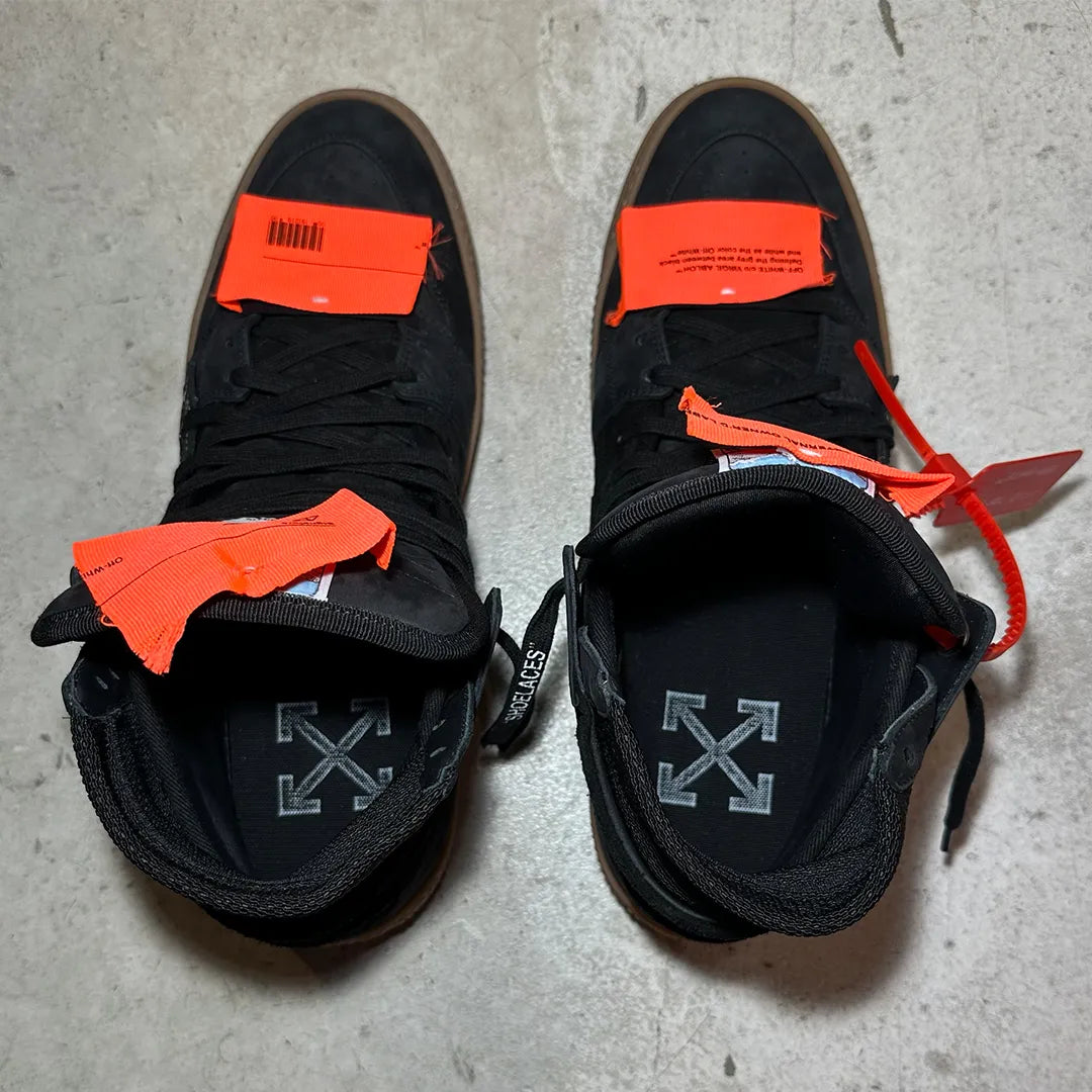 OFF-WHITE Cup Sole 3.0 High-Top Sneaker "Black/Gum" (EU44 / S Rank)