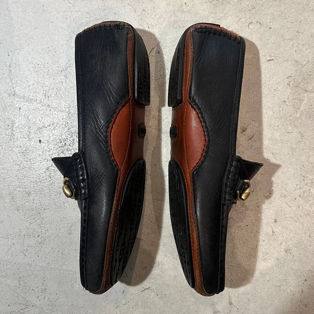 GUCCI ホースビット ドライビングシューズ ブラックレザー ゴールド金具 2010年代 アーカイブ サイズ41M | UN/ARCHIVE