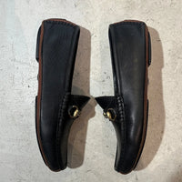 GUCCI ホースビット ドライビングシューズ ブラックレザー ゴールド金具 2010年代 アーカイブ サイズ41M | UN/ARCHIVE