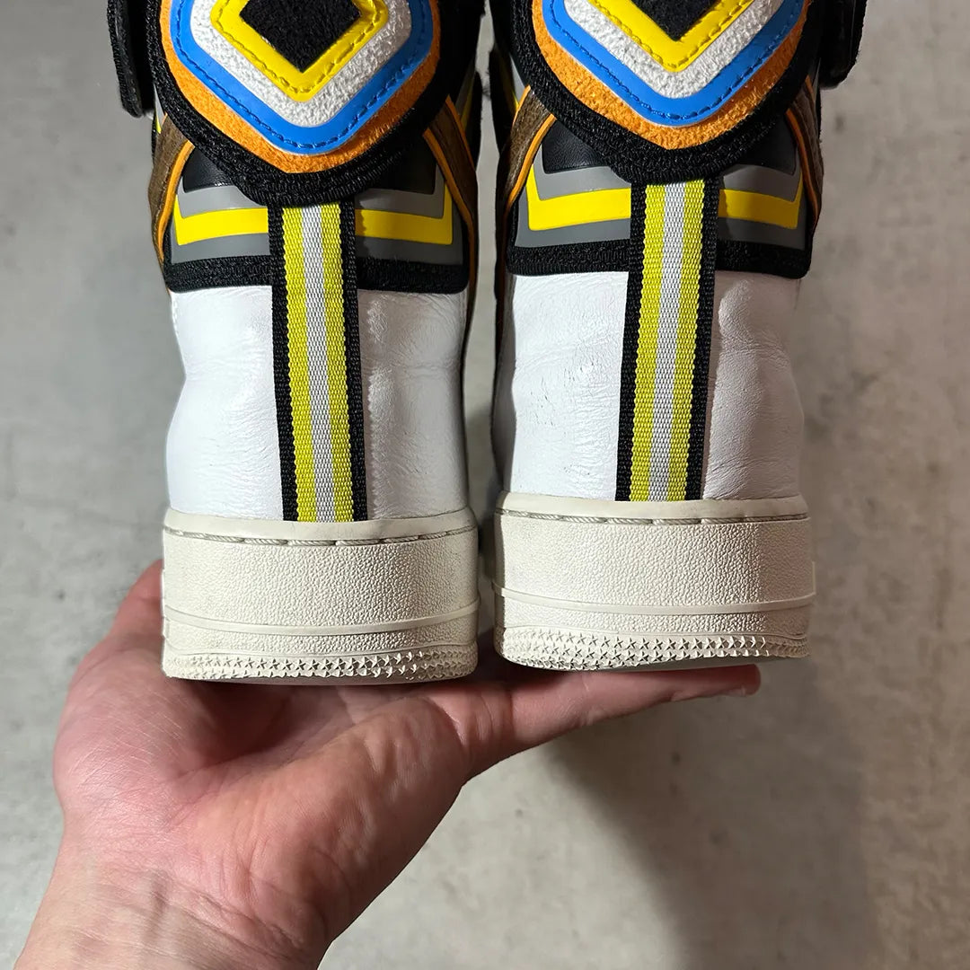 NIKE × Riccardo Tisci Air Force 1 High SP "White" (US9 / C Rank)