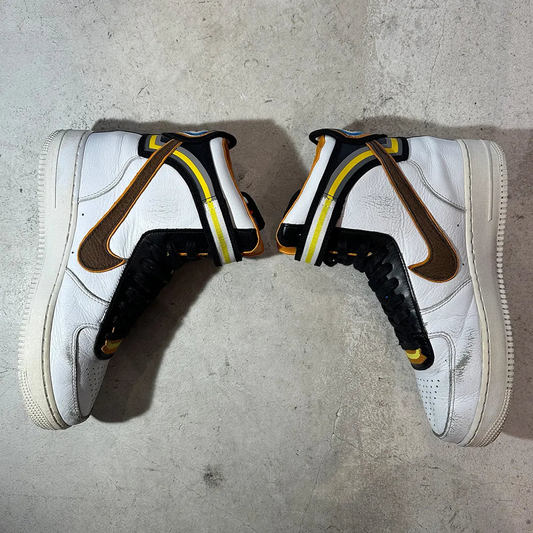 NIKE × Riccardo Tisci Air Force 1 High SP "White" (US9 / C Rank)