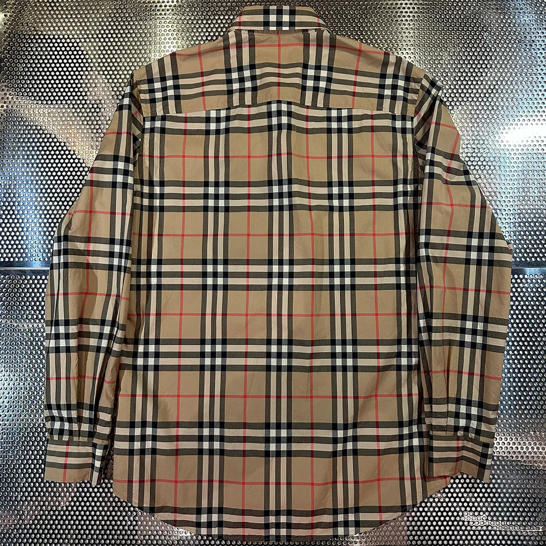 BURBERRY by Riccardo Tisci Classic Nova Check Long Sleeve Shirt (Size S / A Rank)