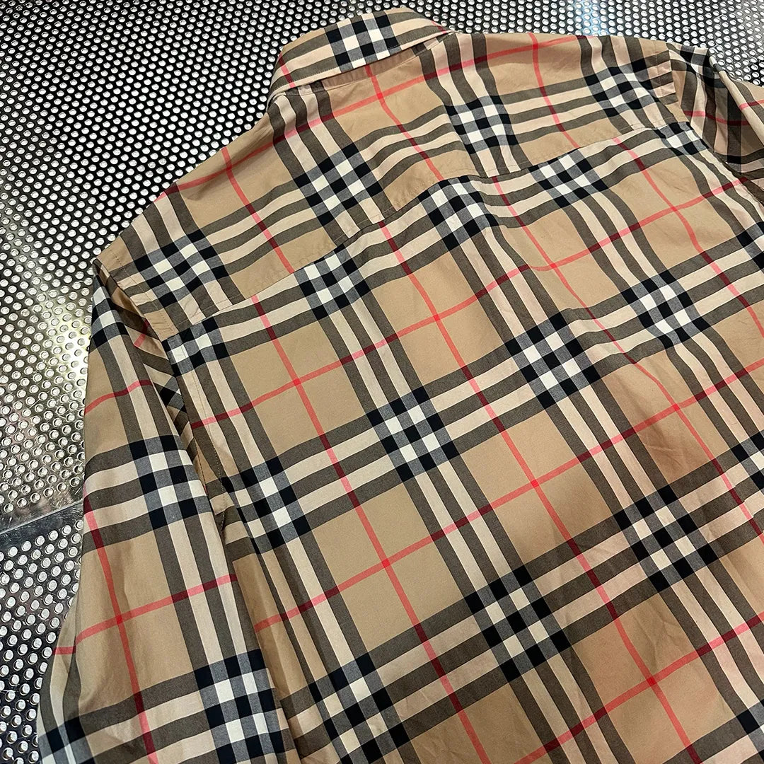 BURBERRY by Riccardo Tisci Classic Nova Check Long Sleeve Shirt (Size S / A Rank)