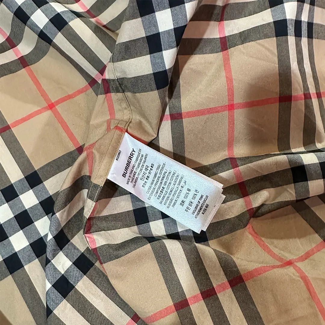 BURBERRY by Riccardo Tisci Classic Nova Check Long Sleeve Shirt (Size S / A Rank)