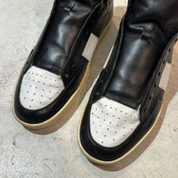 SAINT LAURENT SL/10H コートクラシック ハイカットスニーカー ブラック ホワイト EU43 アーカイブ | UN/ARCHIVE